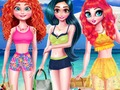 Jogo Besties Roupa de praia  online