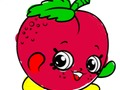 Jogo De volta às aulas: Apple Coloring Book  online