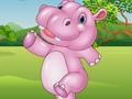 Jogo Hippo Jigsaw online