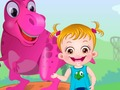 Jogo Parque de dinossauros de avelã do bebê online