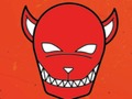 Jogo Livro de colorir de máscara de Halloween  online