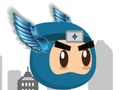 Jogo Dunk de super -herói de flappy online