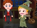 Jogo Bebê Hazel Halloween Night  online