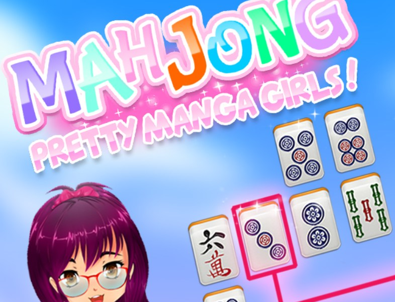 Jogo Mahjong Pretty Manga Meninas  online