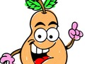 Jogo De volta à escola: livro para colorir de frutas  online