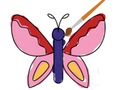 Jogo Butterfly Coloring online