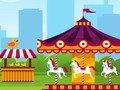 Jogo Estrelas escondidas do parque de diversões  online