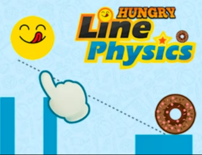 Jogo Física da linha faminta online