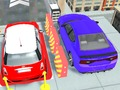 Jogo Movimentação moderna do estacionamento do carro duro  online