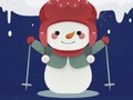 Jogo Quebre o Natal do boneco de neve online