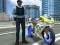 Jogo Polícia motociclista tráfego piloto  online