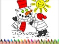 Jogo De volta à escola: coloração do inverno  online
