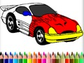 Jogo Volta às aulas: Muscle Car Coloring  online