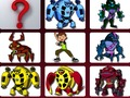 Jogo Desafio de Memória Ben 10 online