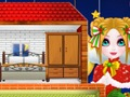 Jogo Fantoche de Natal Princesa Casa  online
