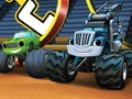 Jogo Blaze e as Monster Machines Word Links  online