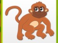 Jogo Jogo de Memória de animais selvagens para crianças  online