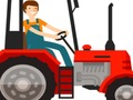 Jogo Tratores de fazenda dos desenhos animados  online