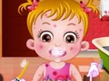 Jogo Problemas de pele de bebê cor de avelã  online