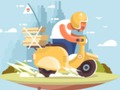 Jogo Scooter da cidade monta Jigsaw online
