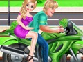 Jogo Anna amor acidente de bicicleta  online