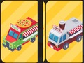 Jogo Memória de caminhões de alimentos e bebidas  online