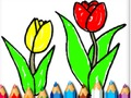 Jogo Voltar para a escola: Primavera tempo livro para colorir  online