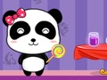 Jogo Estúdio de Mistura de Cores Panda Bebê  online