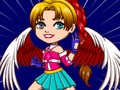 Jogo Jogo de Vestir Chibi Fighter  online