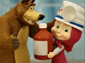 Jogo Menina e urso diversão tempo  online