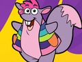 Jogo Livro para colorir Dora online