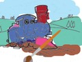 Jogo Trens para crianças: livro para colorir  online