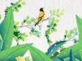 Jogo Primavera feliz quebra-cabeça  online