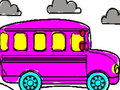 Jogo Livro de colorir de ônibus escolar  online