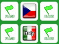 Jogo Memória com bandeiras  online
