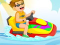 Jogo Diversão de verão no jet ski  online