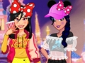 Jogo Roupas Disneylândia  online