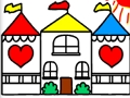 Jogo Livro de colorir volta às aulas DOLLHOUSE  online