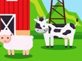Jogo Cartoon Farm Spot A Diferença  online