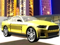 Jogo Simulador de carros de táxi da cidade moderna online