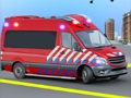 Jogo Resgate de emergência da ambulância da cidade online