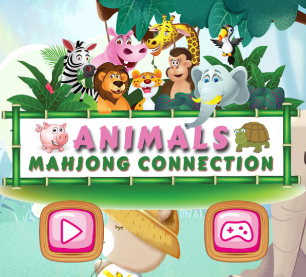 Jogo Conexão de Mahjong dos animais  online