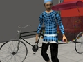 Jogo Simulador de riquixá do ciclo da cidade online