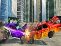 Jogo Derby de demolição de batalhas de carros extremos  online