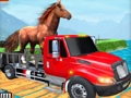 Jogo Caminhão de transporte de animais de fazenda  online