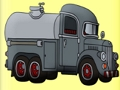 Jogo Caminhões de tanque para colorir  online