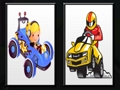 Jogo Memória de carros de corrida  online