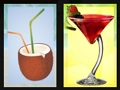Jogo Memória de cocktails de praia  online