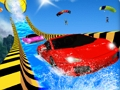Jogo Aventura de corrida de carros de slides aquáticos 2020 online