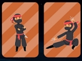 Jogo Memória Extreme Ninja Fight  online